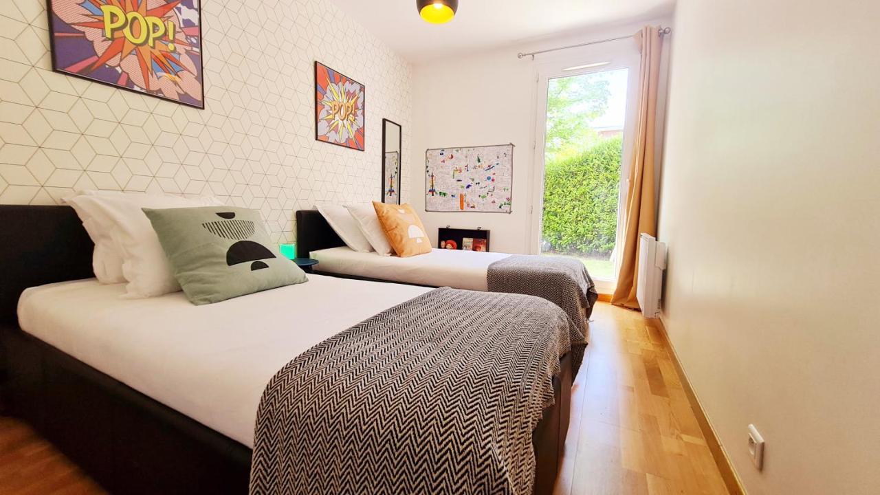 Happy Stay 5 Minutes To Disney - Free Wifi - Parking & Garden 蒙泰夫兰 外观 照片
