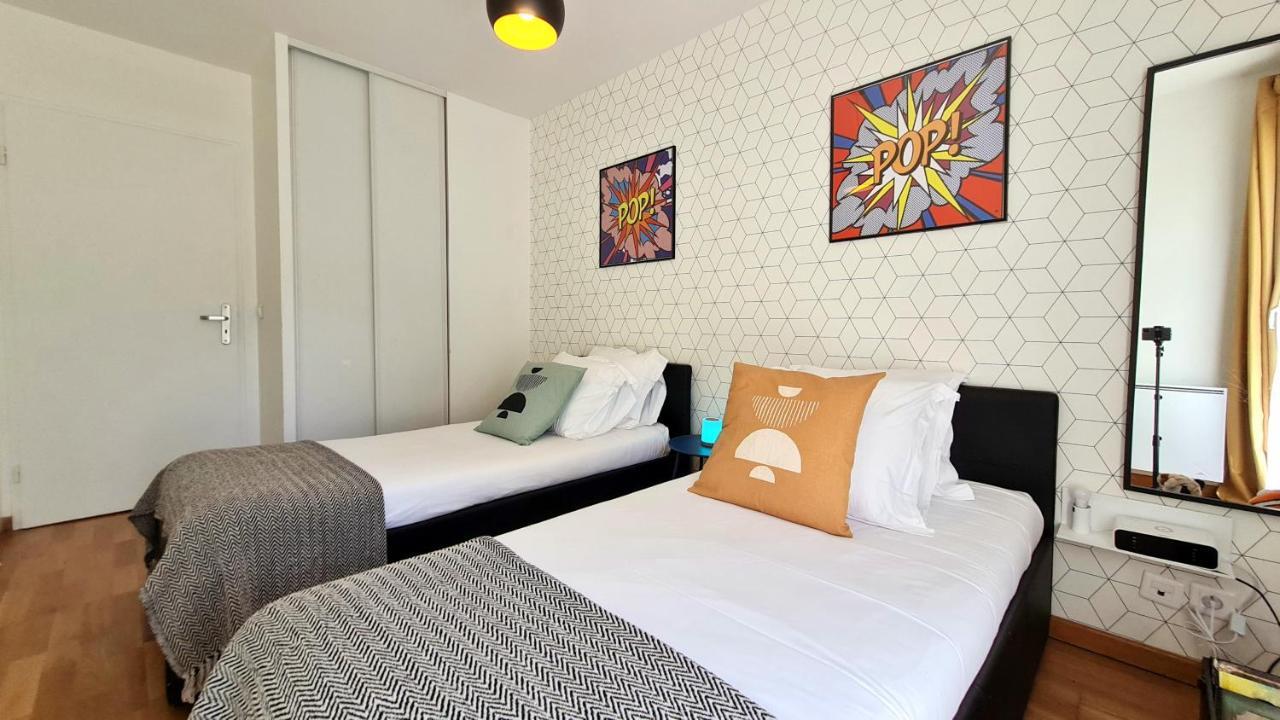Happy Stay 5 Minutes To Disney - Free Wifi - Parking & Garden 蒙泰夫兰 外观 照片